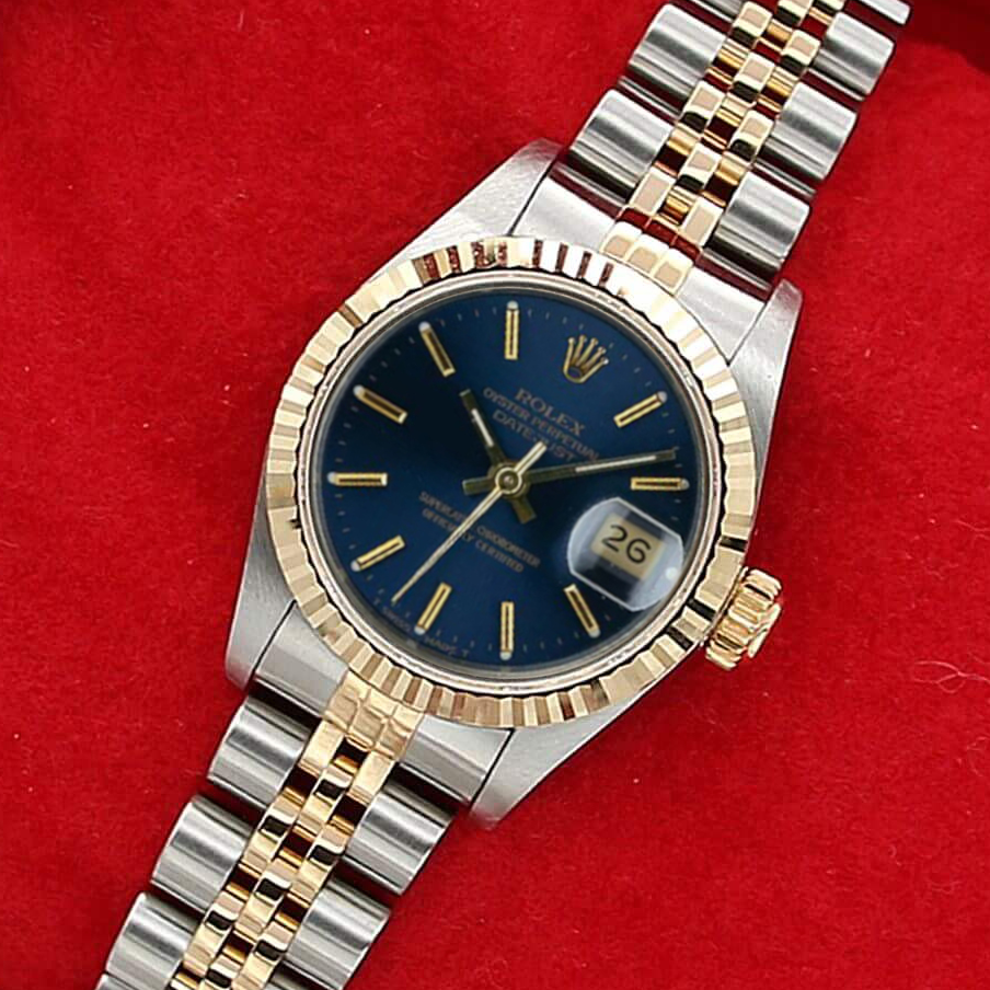 Rolex Lady-Datejust 26 White Dial Jubilee Bracelet Watch 179173