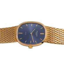 Load image into Gallery viewer, Patek Philippe Ellipse ref. 3748 - Blue dial Gold bracelet with extract
