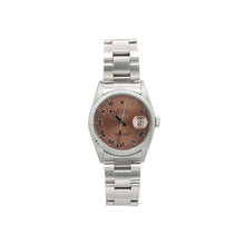 Load image into Gallery viewer, Rolex Datejust ref. 16220 Salmon Roman Dial Oyster Bracelet
