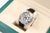 Rolex Daytona ref. 116519 Silbernes Racing-Zifferblatt – Weißgold 18 K – Lederarmband – komplettes Set