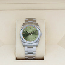 Load image into Gallery viewer, Rolex Airking ref. 114200 Dial Green Mint - Full Set
