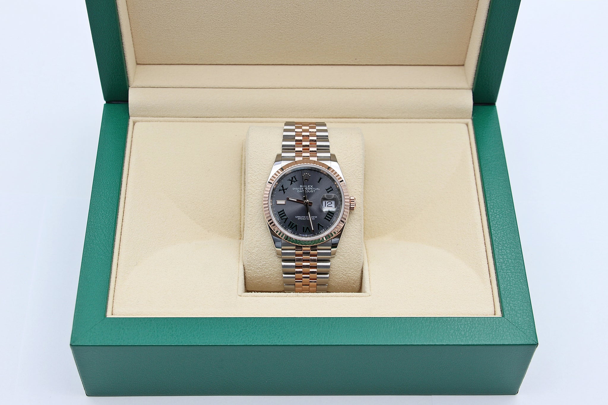 Rolex Datejust ref. 126231 - Wimbledon Dial - Full Set – Debonar