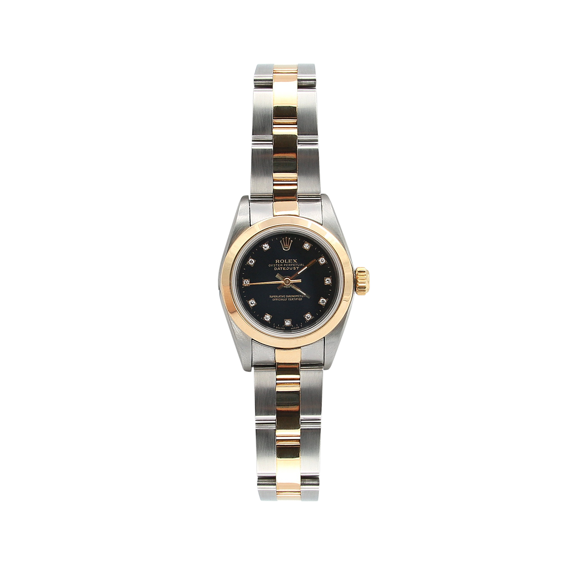 Rolex Oyster Perpetual ref. 67183 - Black Diamonds Dial