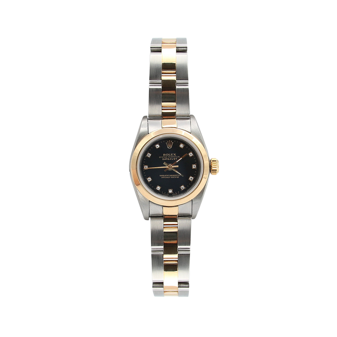 Rolex Oyster Perpetual ref. 67183 - Black Diamonds Dial