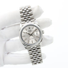 Load image into Gallery viewer, Rolex Datejust 36 126200 Silver Dial Jubilee bracelet - Full Set
