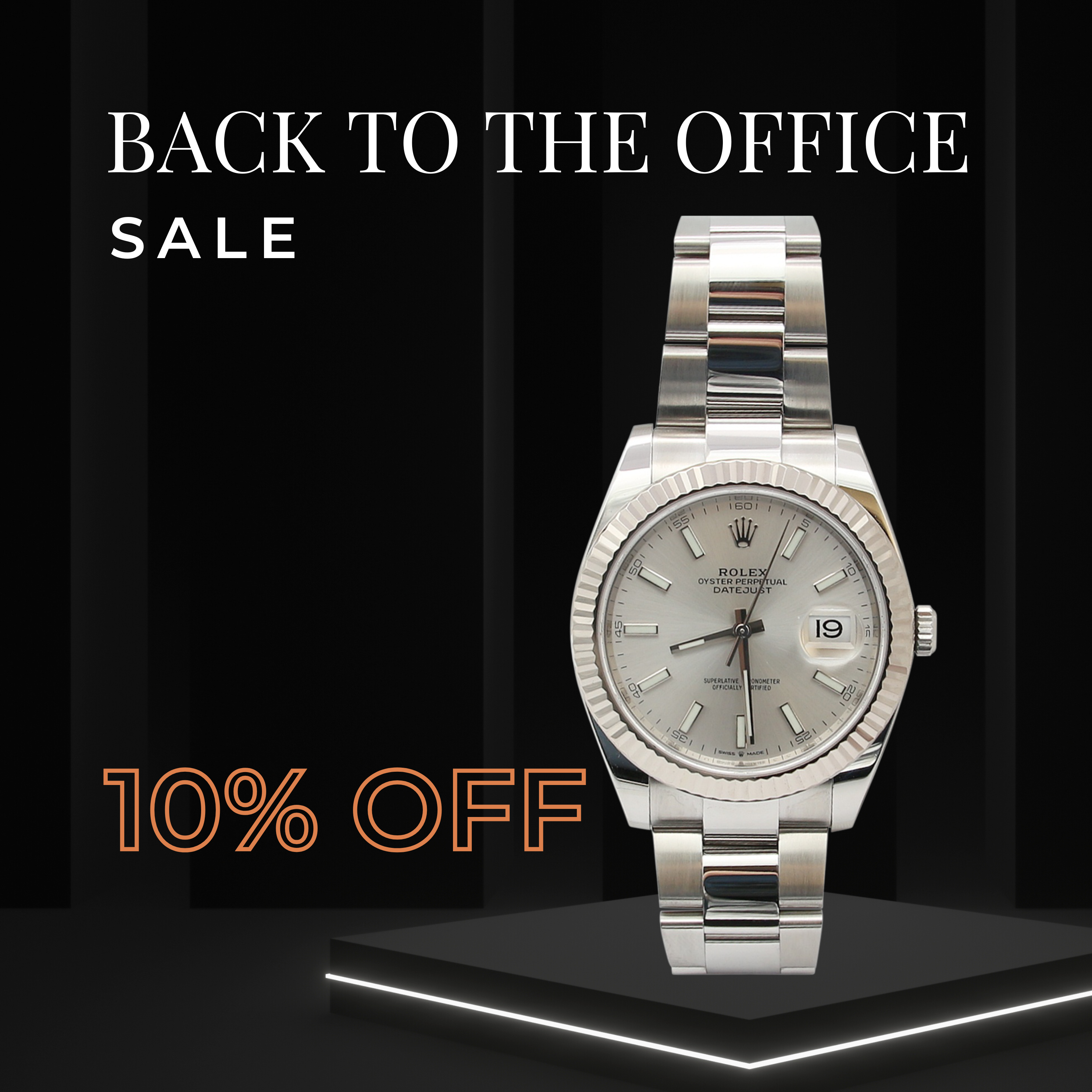 ON SALE: Rolex Datejust ref. 126334 Silver Dial Oyster bracelet - Full Set