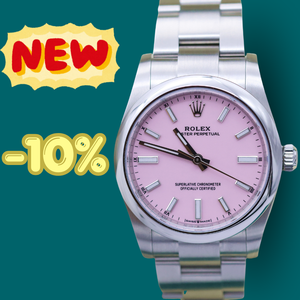ON SALE: Rolex Oyster Perpetual ref. 124200 - 34mm Pink Dial - Full set