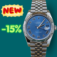 Indlæs billede til gallerivisning ON SALE: Rolex Datejust ref. 126334 Blue Roman Dial Jubilee bracelet - Full Set
