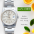 Rolex Ref. 16234 Silbernes Zifferblatt (Kreisminuten) - Oyster-Armband - Vollständiges Set