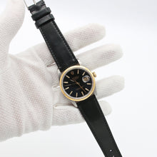Load image into Gallery viewer, Rolex Datejust 36 ref. 16233 Black dial - Leather Strap
