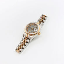 Załaduj obraz do przeglądarki galerii, Rolex Datejust Lady ref. 69173 Steel/Gold - Jubilee Bracelet - Grey Roman Dial - Full Set
