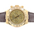 Rolex Daytona Ref. 116518 - 18k Gelbgold und Lederband - Champagner -Zifferblatt mit goldenen Subdialen - Voller Set