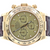 Rolex Daytona Ref. 116518 - 18k Gelbgold und Lederband - Champagner -Zifferblatt mit goldenen Subdialen - Voller Set