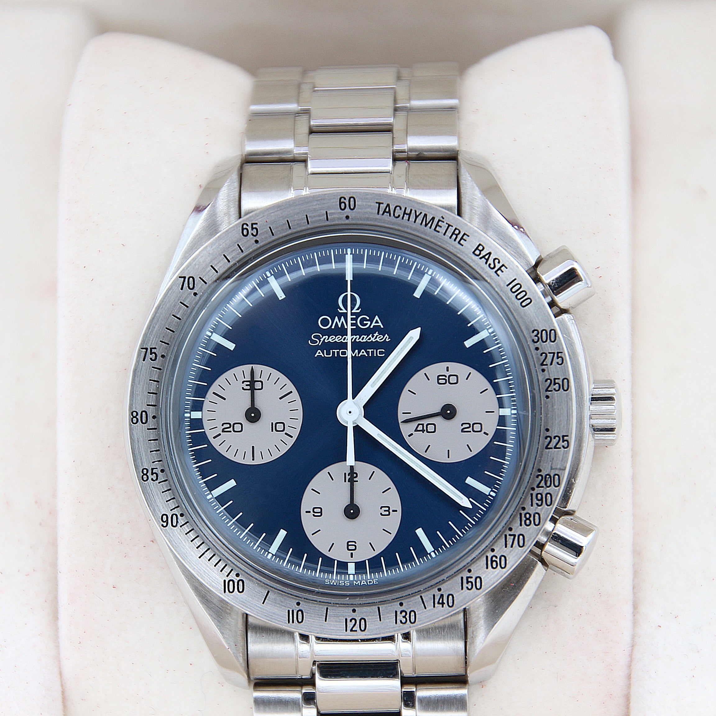 Omega Speedmaster automatic ref. 3510.82 - Limited edition Japan blue dial - Full set