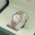 Rolex Datejust ref. 116201 White Roman Dial Jubilee bracelet - Full Set