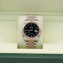 Load image into Gallery viewer, Rolex Datejust ref. 116201 Black Dial Jubilee bracelet - Full Set
