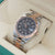 Rolex Datejust ref. 126331 Zifferblatt mit grauem Motiv, Roségold/Stahl – Oyster-Armband
