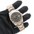 Rolex Datejust ref. 126331 Grey Motif dial Rose Gold / Steel - Oyster bracelet