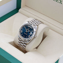 Load image into Gallery viewer, Rolex Day-Date 40 ref. 228239 - Blue Roman Dial - Full Set
