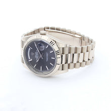 Load image into Gallery viewer, Rolex Day-Date 40 ref. 228239 - Rhodium Lines Motif Dial - Full Set
