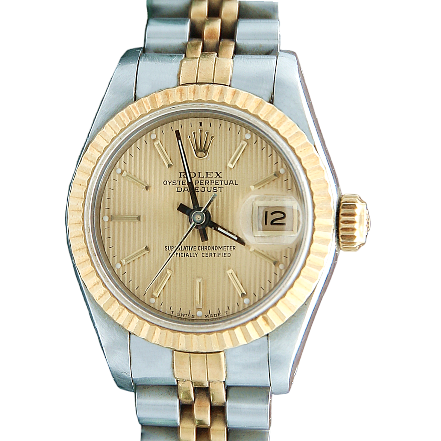 Buy Online Watch Rolex Datejust 69173 Tapestry Dial - Full Set