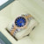 Rolex Datejust ref. 116233 Blue Diamonds Dial - Full Set