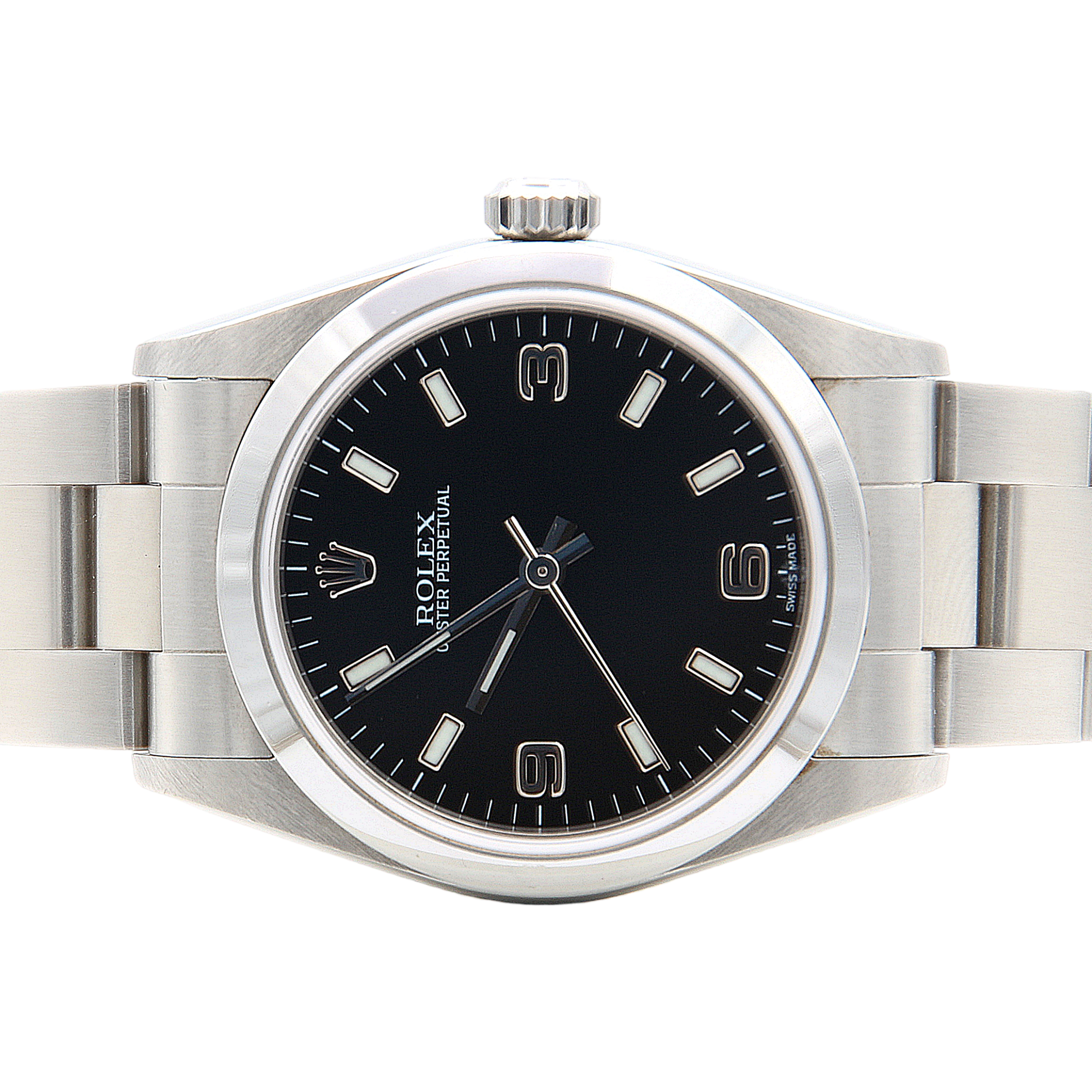 Rolex oyster perpetual 36 black deals