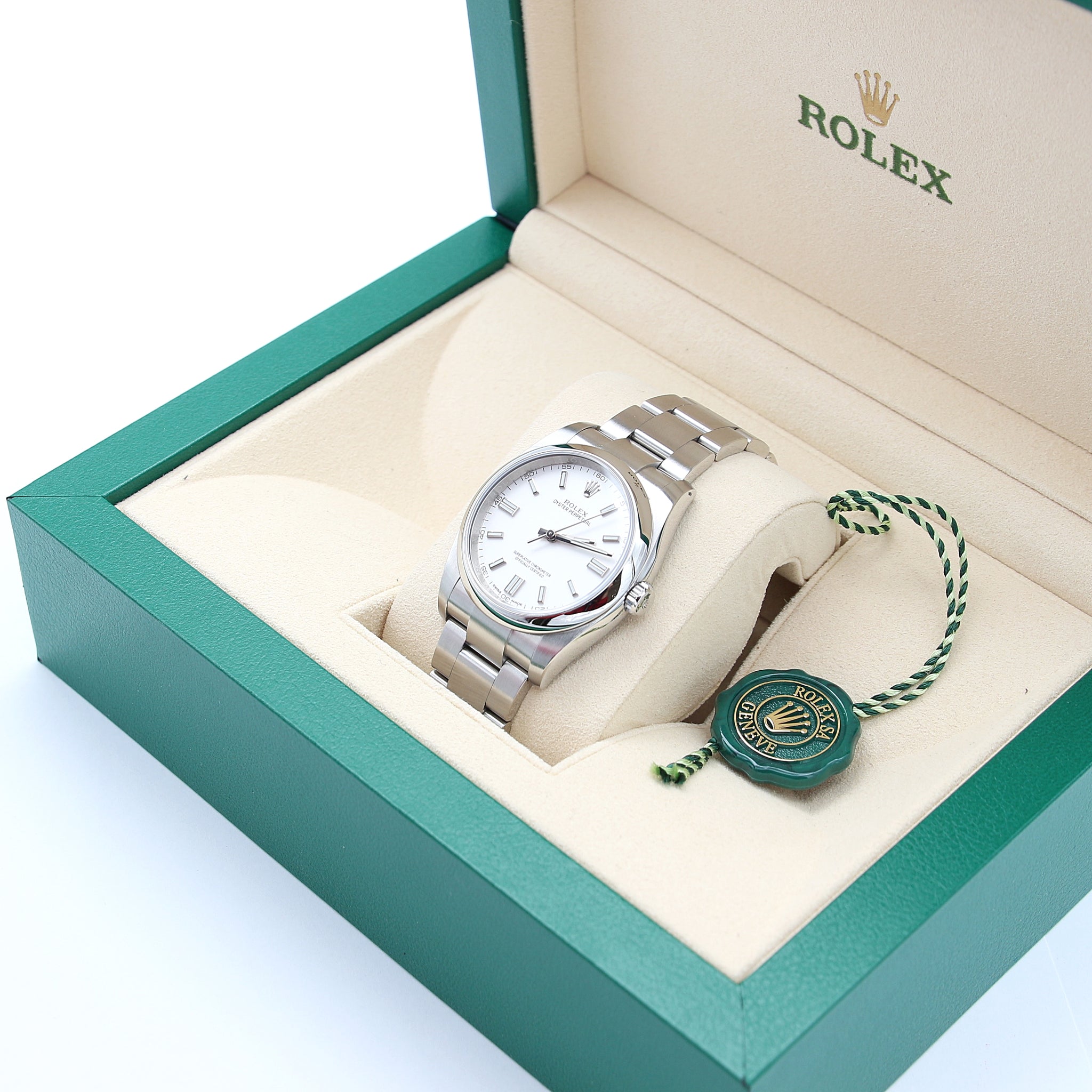 ROLEX Oyster Perpetual Watch FULL SET Rolex Explorer Stainless Steel Watch | Oyster Perpetual  main image 3