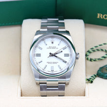 Carica l&#39;immagine nel visualizzatore di Gallery, Rolex Oyster Perpetual ref. 116000 - White Dial - Full Set
