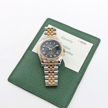 Load image into Gallery viewer, Rolex Datejust ref. 116233 Brown Racing Dial Jubilee bracelet Full set
