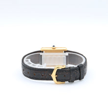 Załaduj obraz do przeglądarki galerii, Cartier Tank Louis ref. 78087 18K Gold Leather strap
