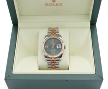 Załaduj obraz do przeglądarki galerii, Rolex Datejust ref. 116233 Flower Dial Jubilee bracelet Full set
