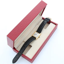 Załaduj obraz do przeglądarki galerii, Cartier Tank Louis ref. 78087 18K Gold Leather strap
