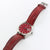 ON SALE: Rolex Precision Date ref 6694  Red Dial Leather Strap