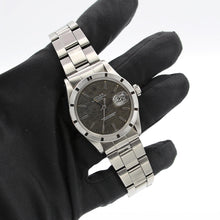 Load image into Gallery viewer, Rolex Oyster Perpetual Date ref. 1501 34mm - Grey Mosaic Dial - Oyster Folded bracelet
