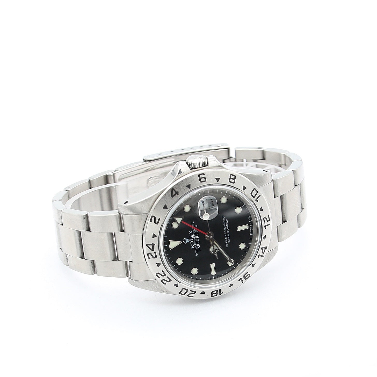 Buy Online Rolex Explorer II 16570 - Full Set - Black Dial – Debonar ...