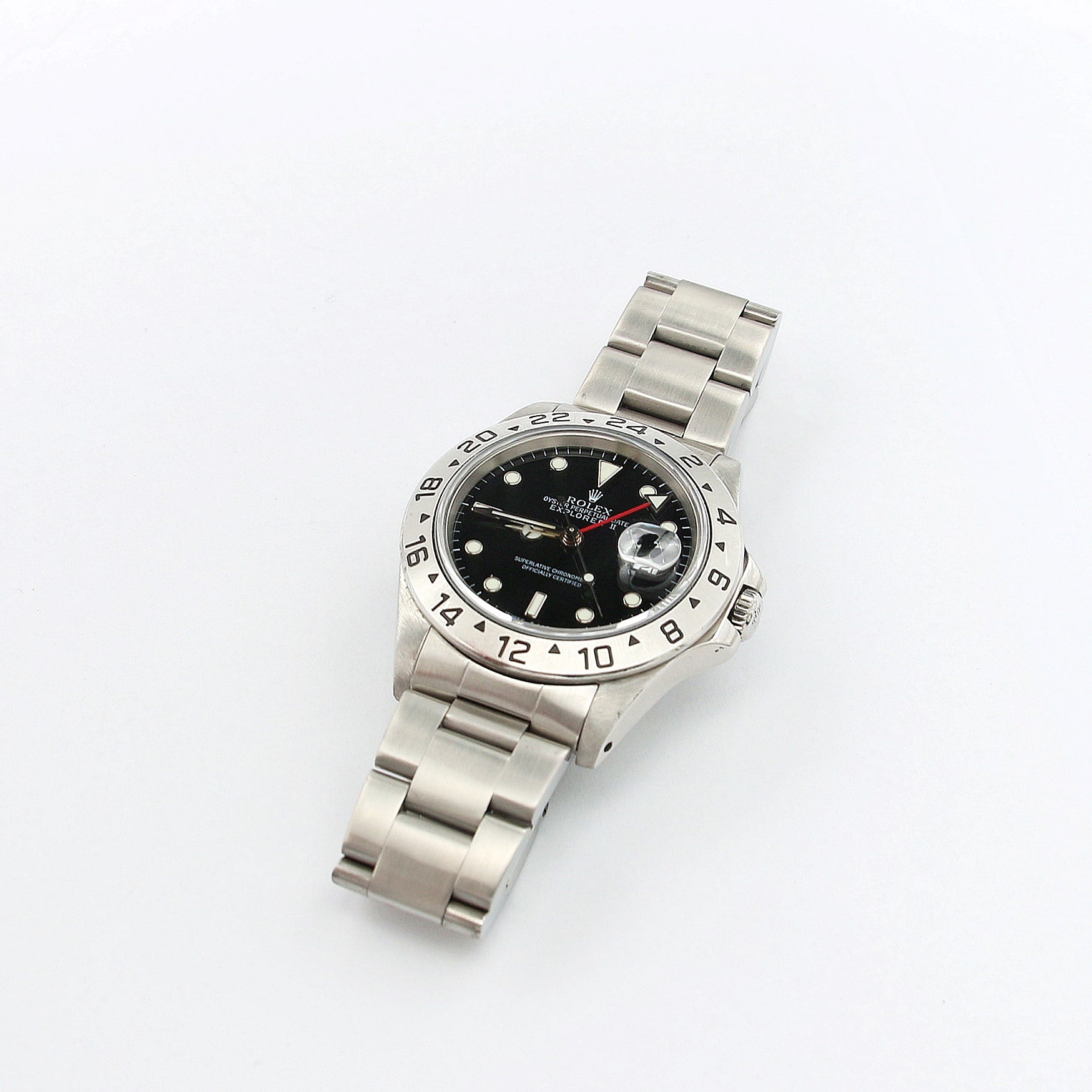 Buy Online Rolex Explorer II 16570 - Full Set - Black Dial – Debonar ...