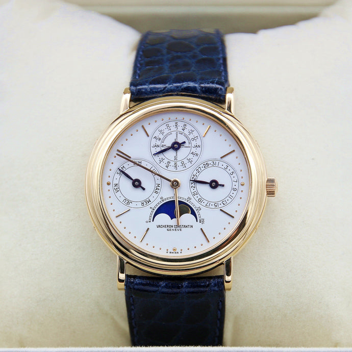 Vacheron Constantin Patrimony Perpetual Calendar 18K Yellow Gold Automatic ref. 43031
