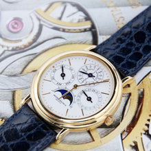 Załaduj obraz do przeglądarki galerii, Vacheron Constantin Patrimony Perpetual Calendar 18K Yellow Gold Automatic ref. 43031
