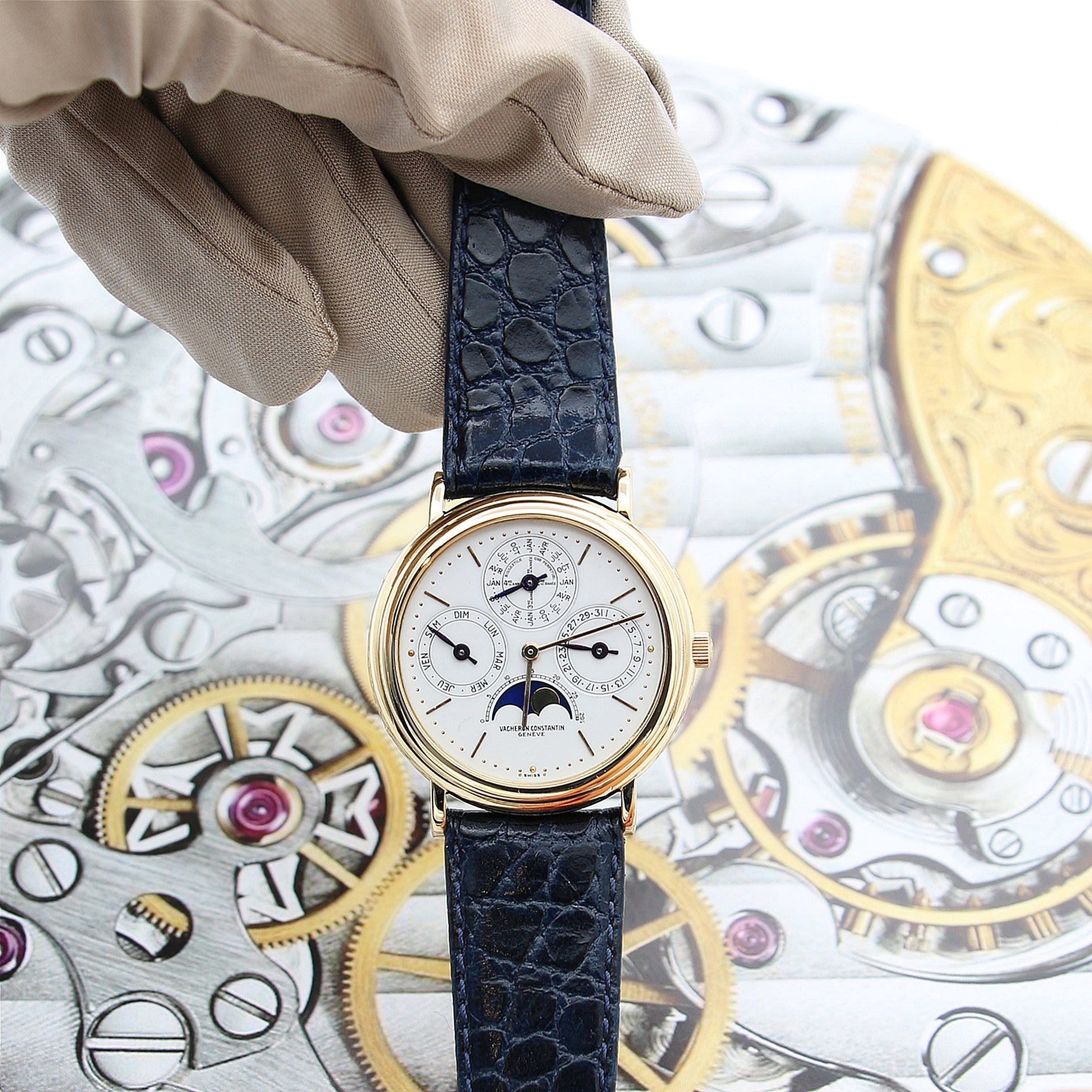 Vacheron Constantin Patrimony Perpetual Calendar 18K Yellow, 45 OFF
