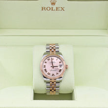 Załaduj obraz do przeglądarki galerii, Rolex Datejust 31 ref. 178271 Sundust Roman Dial - Jubilee - Full Set
