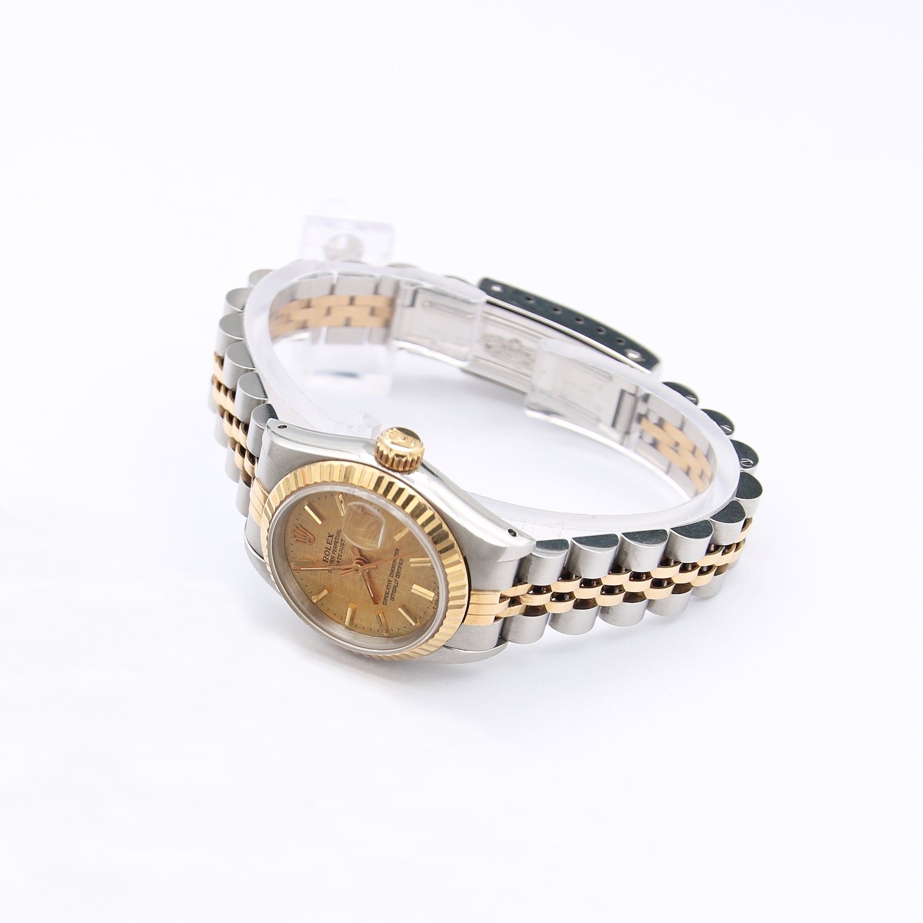 Buy Online Watch Rolex Datejust 69173 Champagne Linen Dial