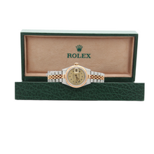 Załaduj obraz do przeglądarki galerii, Rolex Datejust Lady ref. 69173 Steel/Gold- Jubilee Bracelet - Champagne Roman Diamonds Dial - Warranty papers
