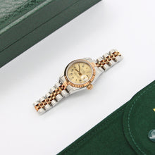 Załaduj obraz do przeglądarki galerii, Rolex Datejust Lady ref. 69173 Steel/Gold- Jubilee Bracelet - Champagne Roman Diamonds Dial - Warranty papers
