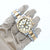 Rolex Daytona ref. 16523 Champagnerfarbenes Zifferblatt aus Stahl und Gold mit Oyster-Armband mit Diamanten – komplettes Set