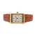 Jaeger Le-Coultre Reverso Lady 18k Gold Quarz Ref. 260.1.08 Leather Strap