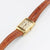 Jaeger Le-Coultre Reverso Lady 18k Gold Quarz Ref. 260.1.08 Leather Strap