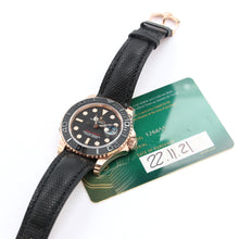 Załaduj obraz do przeglądarki galerii, Rolex Yacht-Master ref. 126655 Leather strap - 2021 - Full Set
