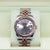 Rolex Datejust 36 ref. 116231 Silver Diamonds Dial - Steel/Rose Gold Jubilee - Full Set