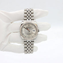 Load image into Gallery viewer, Rolex Datejust ref. 116234 Tuxedo (Silver/Grey) Dial - Jubilee - Full Set

